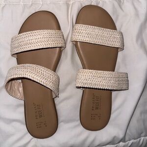 Double strap sandals